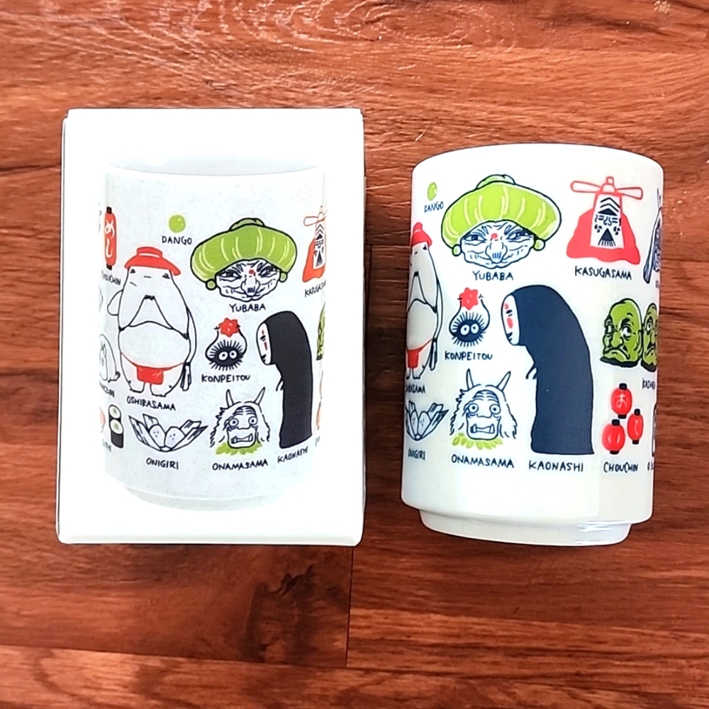 Spirited Away "Symbols" 10oz Japanese Tea Cup